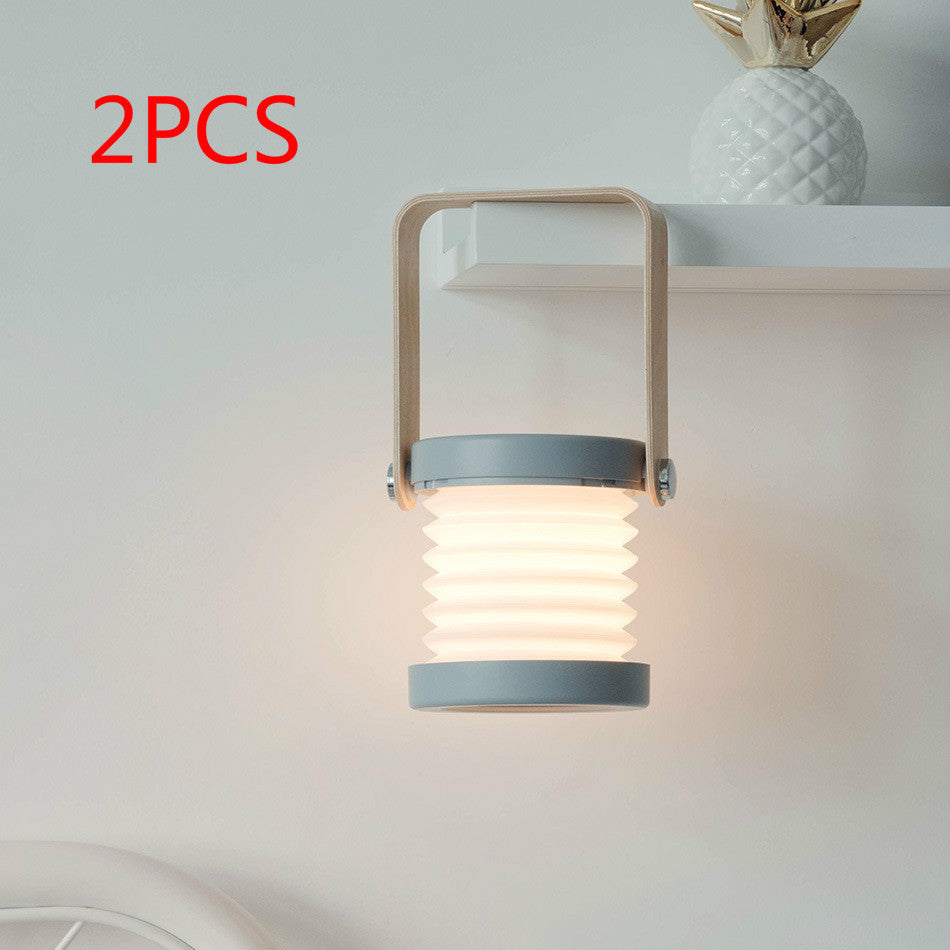 Foldable Touch LED Night Light – Dimmable, USB Rechargeable, Perfect for Reading & Home Decor