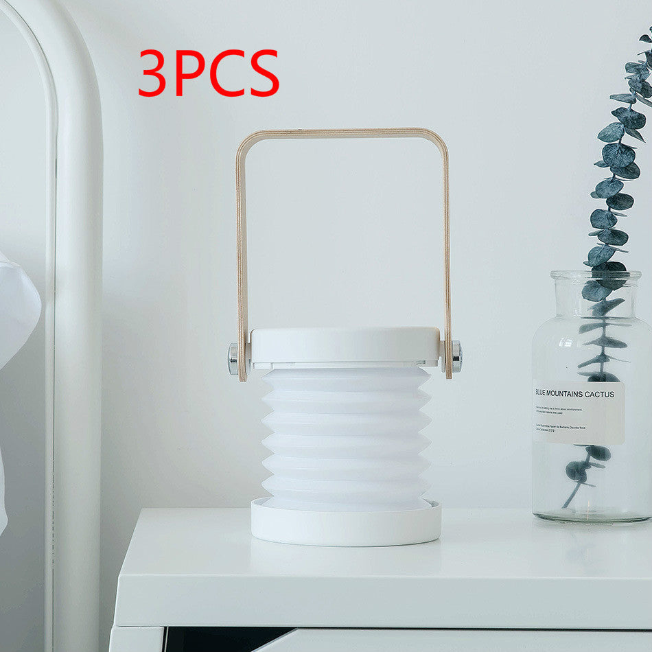 Foldable Touch LED Night Light – Dimmable, USB Rechargeable, Perfect for Reading & Home Decor