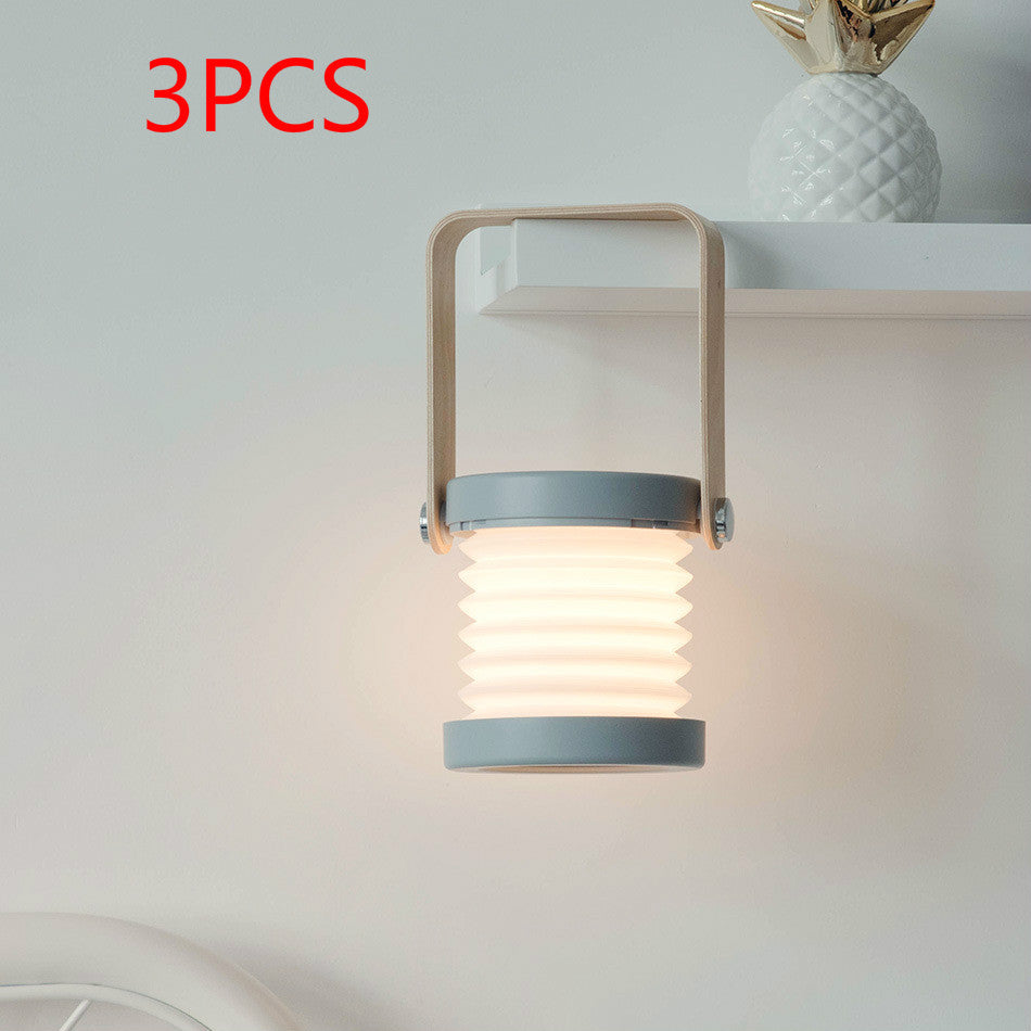 Foldable Touch LED Night Light – Dimmable, USB Rechargeable, Perfect for Reading & Home Decor