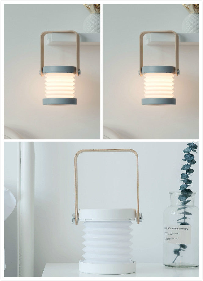 Foldable Touch LED Night Light – Dimmable, USB Rechargeable, Perfect for Reading & Home Decor