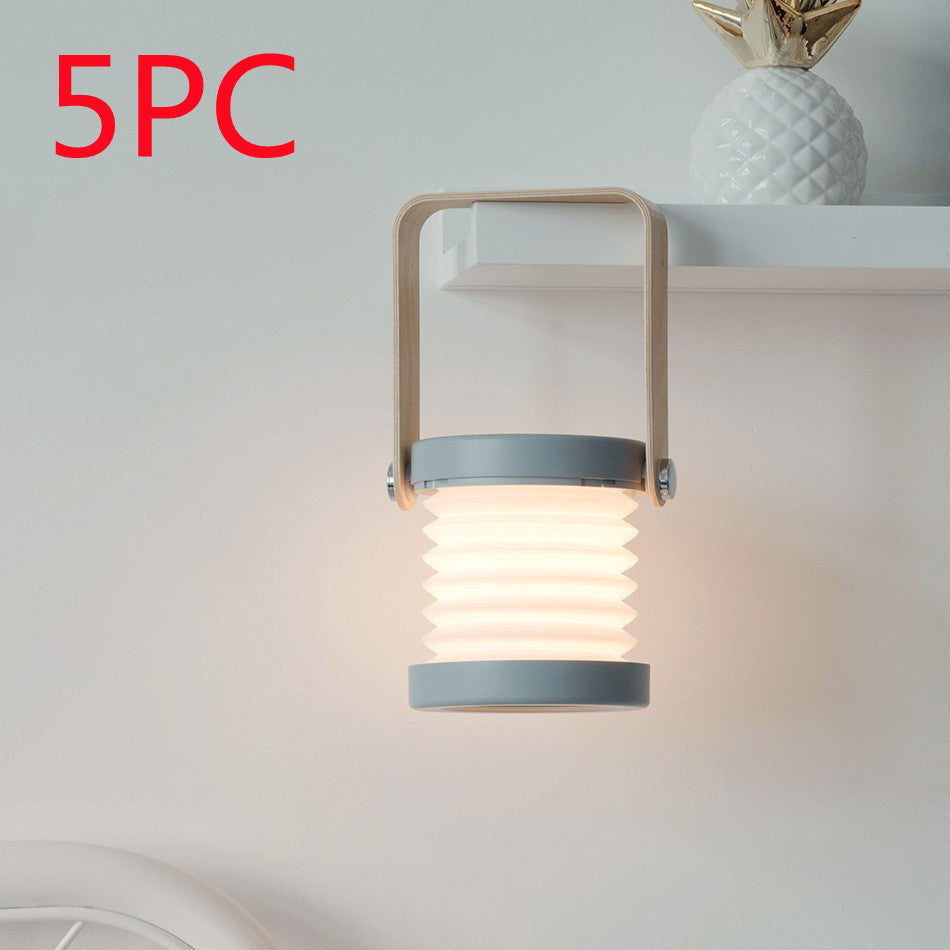 Foldable Touch LED Night Light – Dimmable, USB Rechargeable, Perfect for Reading & Home Decor