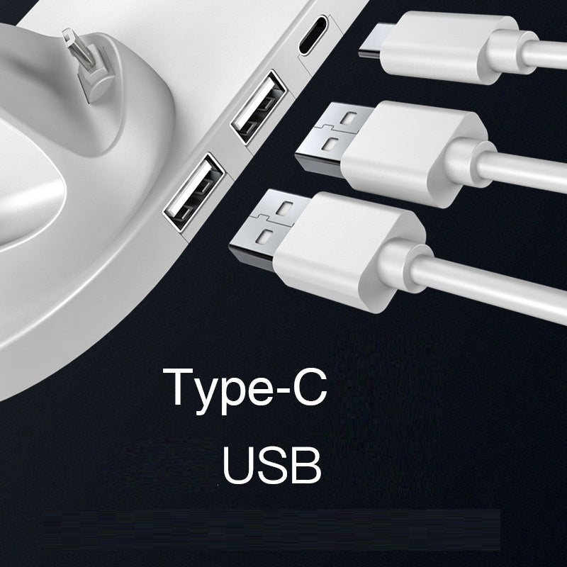 6-in-1 Wireless Charging Station – Fast Charger Dock for iPhone, Watch & AirPods