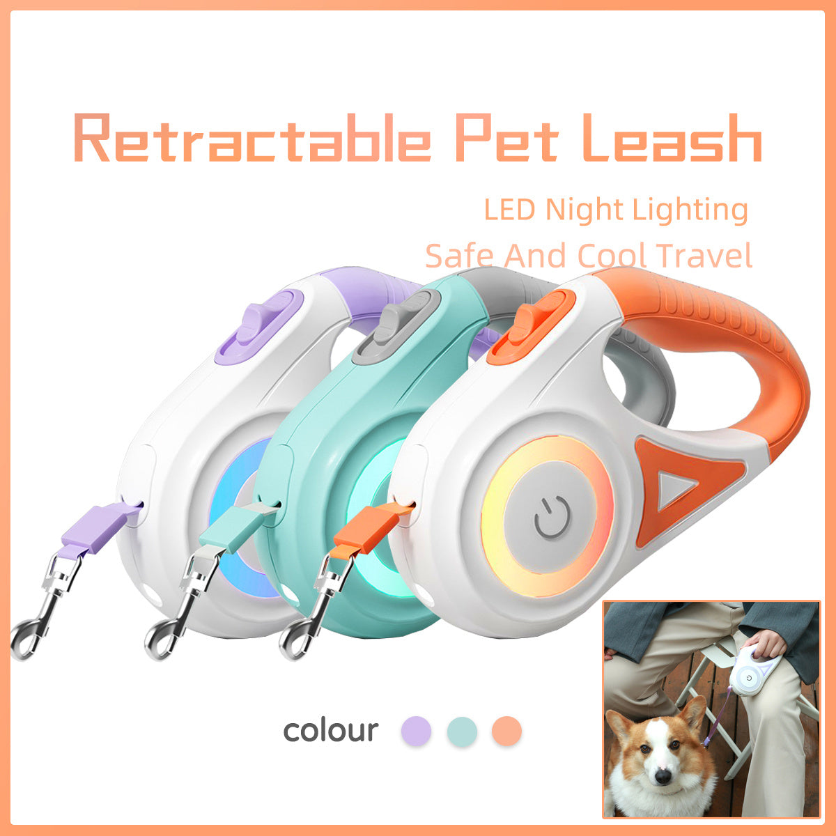 Dog Leash & Collar Set – Automatic