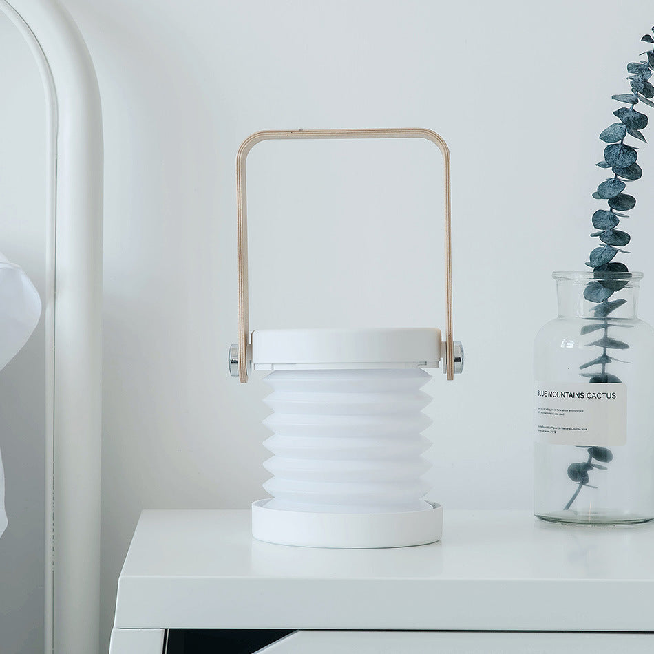 Foldable Touch LED Night Light – Dimmable, USB Rechargeable, Perfect for Reading & Home Decor