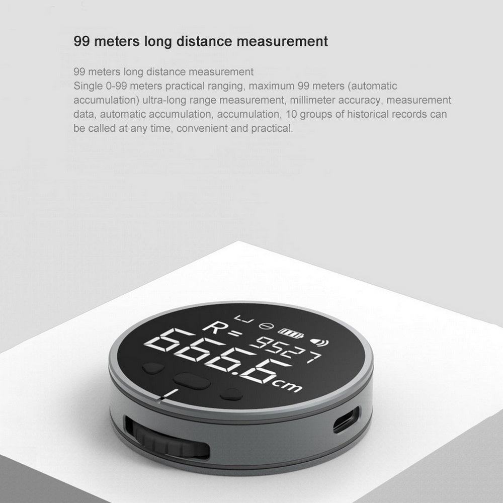 High Precision Digital Distance Measuring Tool – Electronic Ruler Tape Measure with HD LCD Display