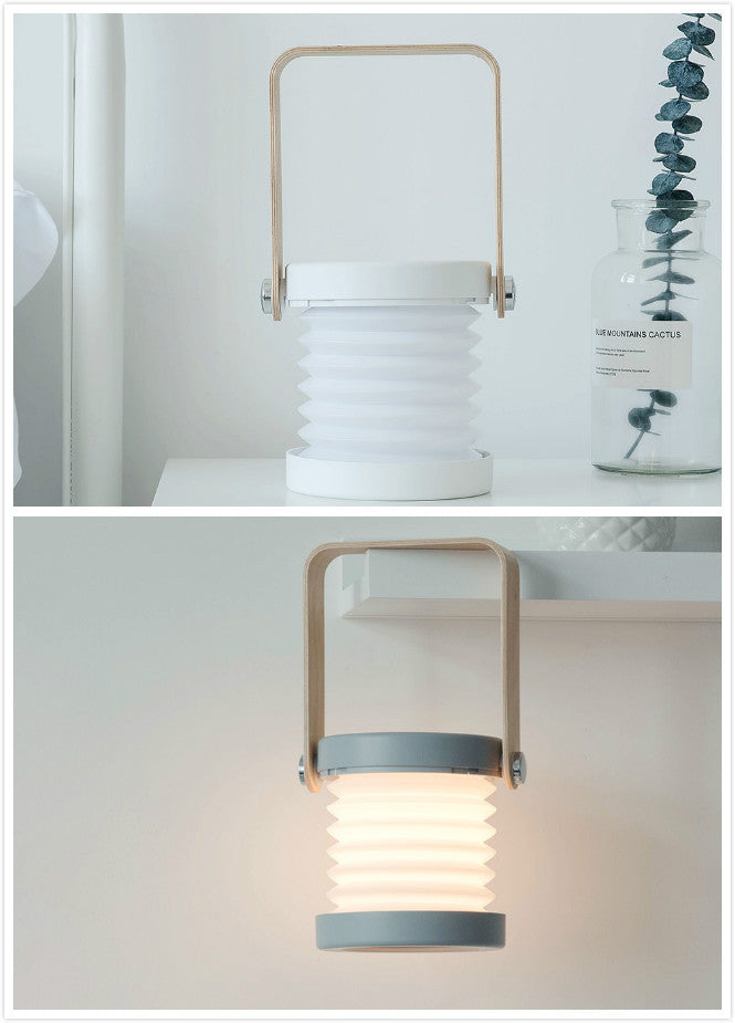 Foldable Touch LED Night Light – Dimmable, USB Rechargeable, Perfect for Reading & Home Decor