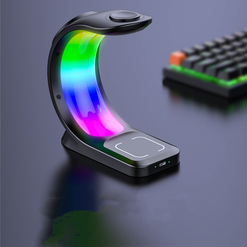 4-in-1 Magnetic Wireless Charger Dock Fast Charging for iPhone, Apple Watch & AirPods