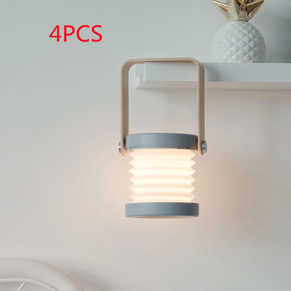 Foldable Touch LED Night Light – Dimmable, USB Rechargeable, Perfect for Reading & Home Decor