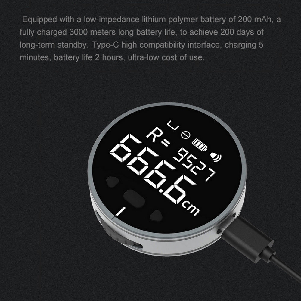 High Precision Digital Distance Measuring Tool – Electronic Ruler Tape Measure with HD LCD Display