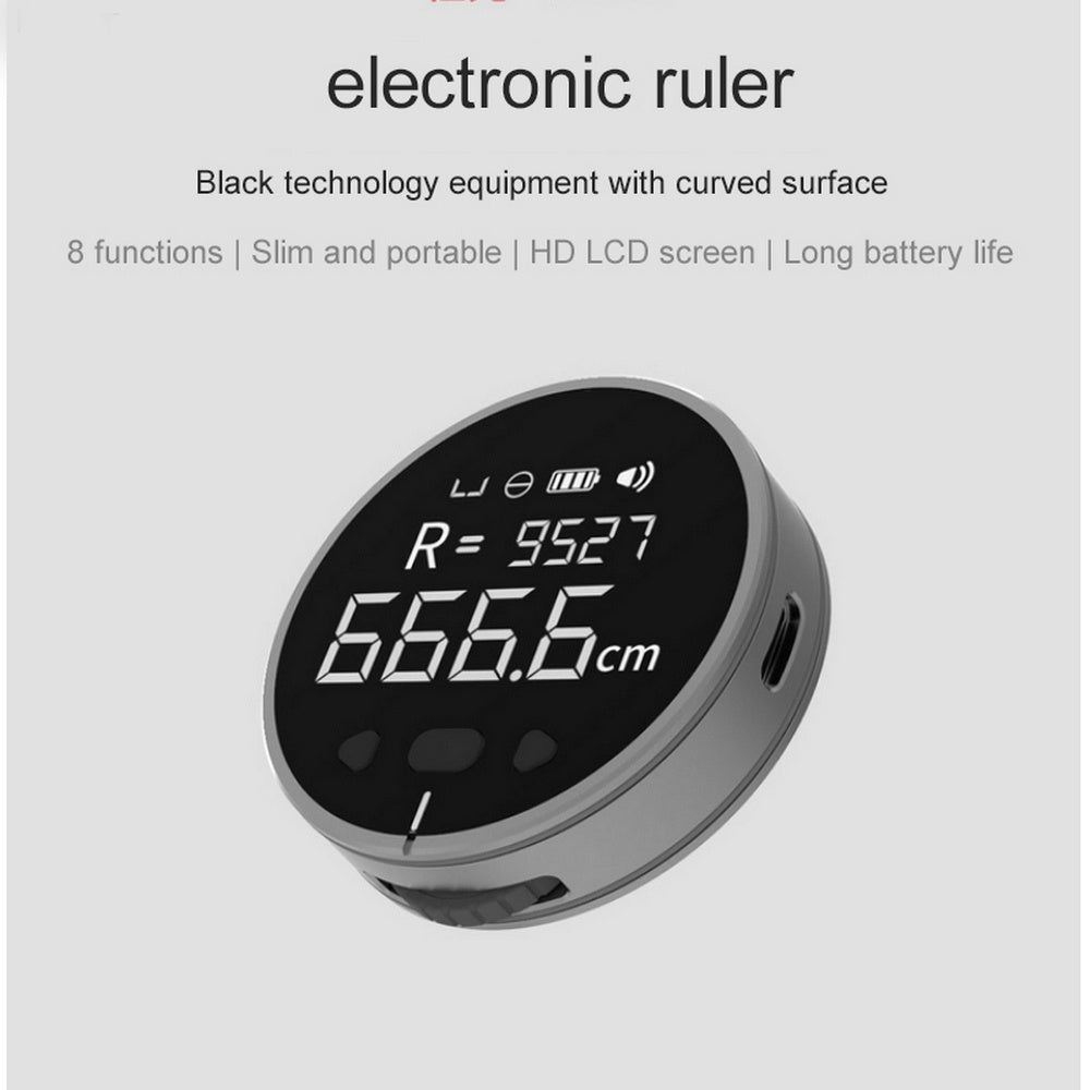 High Precision Digital Distance Measuring Tool – Electronic Ruler Tape Measure with HD LCD Display