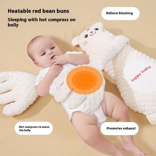 Infant Soothing Pillow with Hand Remote – Plush Cartoon Baby Comfort for Sleep & Toddler Relaxation