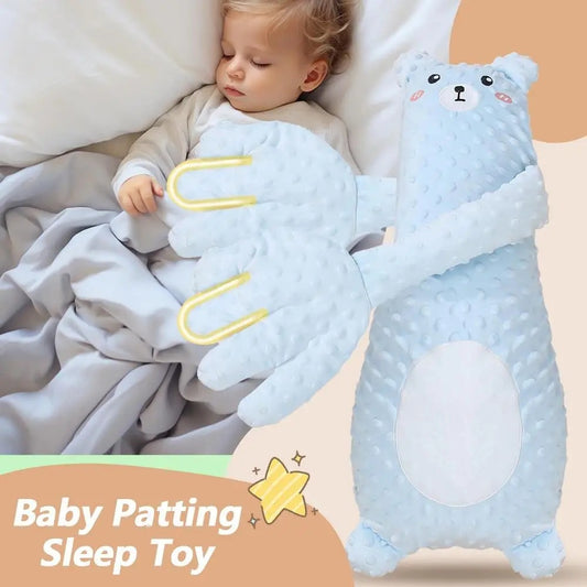 Infant Soothing Pillow with Hand Remote – Plush Cartoon Baby Comfort for Sleep & Toddler Relaxation