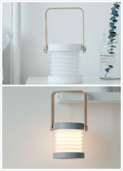 Foldable Touch LED Night Light – Dimmable, USB Rechargeable, Perfect for Reading & Home Decor